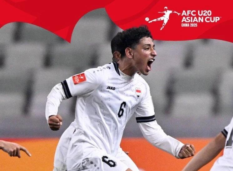 伊拉克球队在亚洲足球联赛中获得第二名